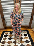 Painted Bloom Maxi Dress