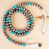 "Beaded Charging" Phone Cords