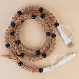 "Beaded Charging" Phone Cords