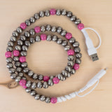 "Beaded Charging" Phone Cords