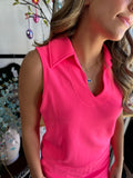 Make It Count Top *Neon Pink