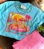 Summer Cheetah Graphic