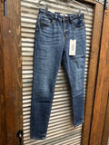 "Duluc" High Rise Ankle Skinny Jean