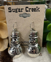 "Silver Frosty" Earring