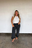 Polka Dot Jean *Black/ White