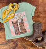 "Spring Boots" XOXO Graphic