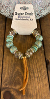 "Turquoise Gypsy" Stretch Bracelet