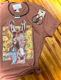 "Bandana Donkey" XOXO Graphic Tee