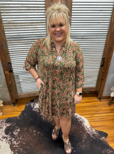 "Colorful Lizzy" Dress