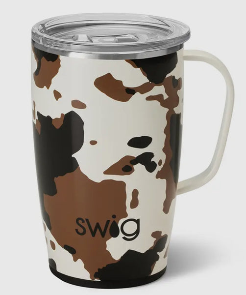 “Cow Print” Travel Mug 18oz