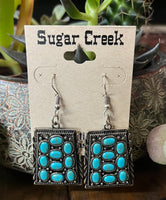 “Studded Turquoise” Earring