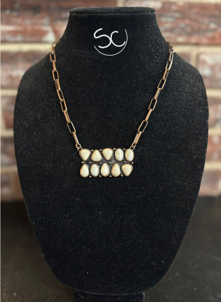 "Space Bones" Necklace *Copper