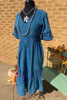 "Bohera Style" Denim Dress