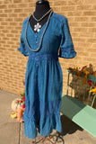 "Bohera Style" Denim Dress