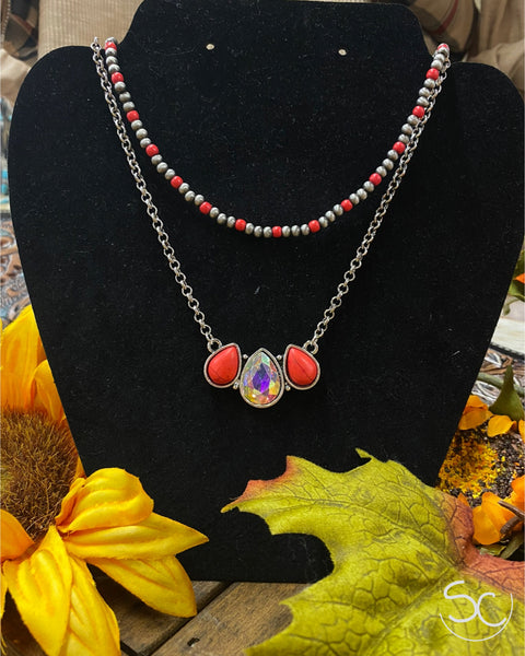 "Red Kingdom" Necklace