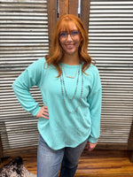 "Basic Ribbed" Tunic *Mint