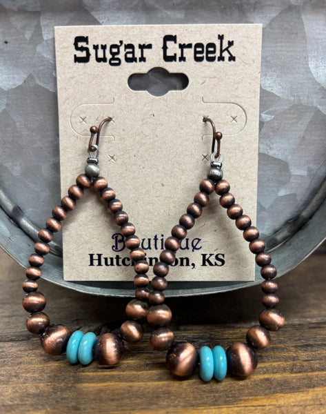 "Copperhead Country" Earring