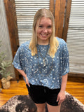“Pretty In Paisley” Top