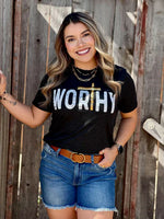"Worthy" Graphic Tee