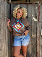 "Ryanne's Fall Aztec" Sweatshirt
