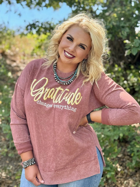 "Gratitude Changes Everything" Sweatshirt