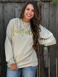 "Blessed Metallic Gold" Sweatshirt