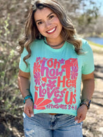 "Oh How He Loves Us" Graphic