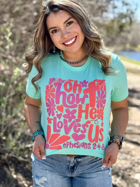 "Oh How He Loves Us" Graphic