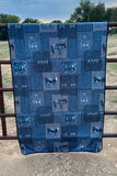 "Patchwork Pasture" Blanket