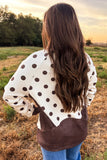 Cocoa Dot Pullover