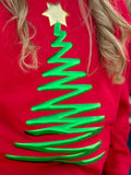 "Puff Ink Christmas Tree" Sweatshirt