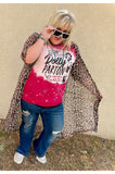 "Timeless Leopard Duster" One Size